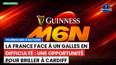 Six Nations Podcast: Tournoi des 6 Nations : La France face à un Galles en difficulté : une opportunité pour briller à Cardiff