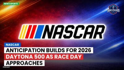 NASCAR Podcast: NASCAR : Anticipation Builds for 2026 Daytona 500 as Race Day Approaches