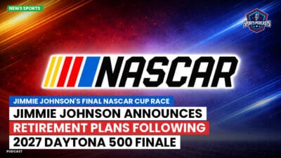NASCAR Podcast: Jimmie Johnson's Final NASCAR Cup Race : Jimmie Johnson Announces Retirement Plans Following 2027 Daytona 500 Finale