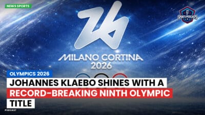 Olympics 2026 Podcast: Olympics 2026: Johannes Klaebo shines with a record-breaking ninth Olympic title