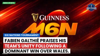 Six Nations Podcast: Six Nations Tournament: Fabien Galthié praises his team's unity following a dominant win over Wales.
