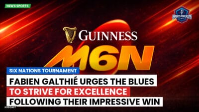 Six Nations Podcast: Six Nations Tournament: Fabien Galthié urges the Blues to strive for excellence following their impressive win over Wales.