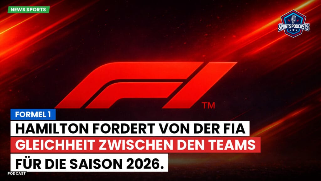 Formule 1 Podcast: Formel 1 : Hamilton fordert von der FIA Gleichheit zwischen den Teams für die Saison 2026.