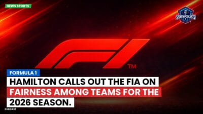 Formula 1 Podcast: Formula 1: Hamilton calls out the FIA on fairness among teams for the 2026 season.
