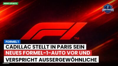 Formel 1 Podcast: Formel 1: Cadillac stellt in Paris sein neues Formel-1-Auto vor und verspricht außergewöhnliche Sichtbarkeit in der F1.
