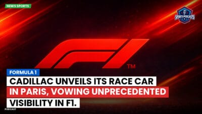 Formula 1 Podcast: Formula 1: Cadillac unveils its race car in Paris, vowing unprecedented visibility in F1.