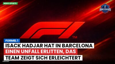 Formel 1 Podcast: Formel 1: Isack Hadjar hat in Barcelona einen Unfall erlitten, das Team zeigt sich erleichtert