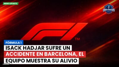 Formula 1 Podcast: Fórmula 1: Isack Hadjar sufre un accidente en Barcelona, el equipo muestra su alivio