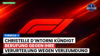 Formel 1 Podcast: Christelle d’Intorni kündigt Berufung gegen ihre Verurteilung wegen Verleumdung von Estrosi an