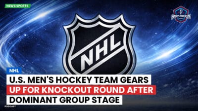 NHL Podcast: NHL : U.S. men's hockey team gears up for knockout round after dominant group stage performance