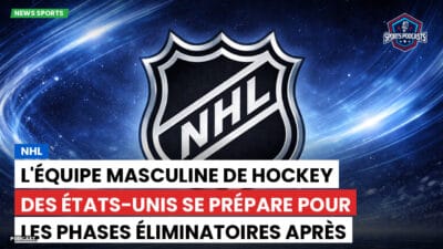 NHL Podcast: NHL : L'équipe masculine de hockey des États-Unis se prépare pour les phases éliminatoires après une performance éclatante en phase de groupes.