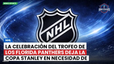 NHL Podcast: NHL : La celebración del trofeo de los Florida Panthers deja la Copa Stanley en necesidad de reparaciones