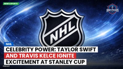 NHL Podcast: NHL : Celebrity Power: Taylor Swift and Travis Kelce Ignite Excitement at Stanley Cup Showdown