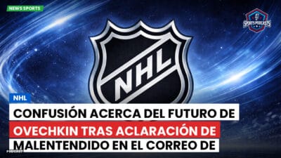 NHL Podcast: NHL: Confusión acerca del futuro de Ovechkin tras aclaración de malentendido en el correo de los Capitals