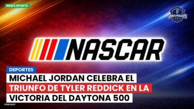 NASCAR Podcast: Deportes: Michael Jordan celebra el triunfo de Tyler Reddick en la victoria del Daytona 500