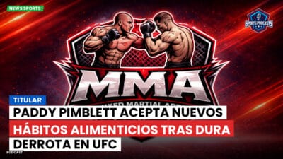 MMA Podcast: titular : Paddy Pimblett Acepta Nuevos Hábitos Alimenticios Tras Dura Derrota en UFC