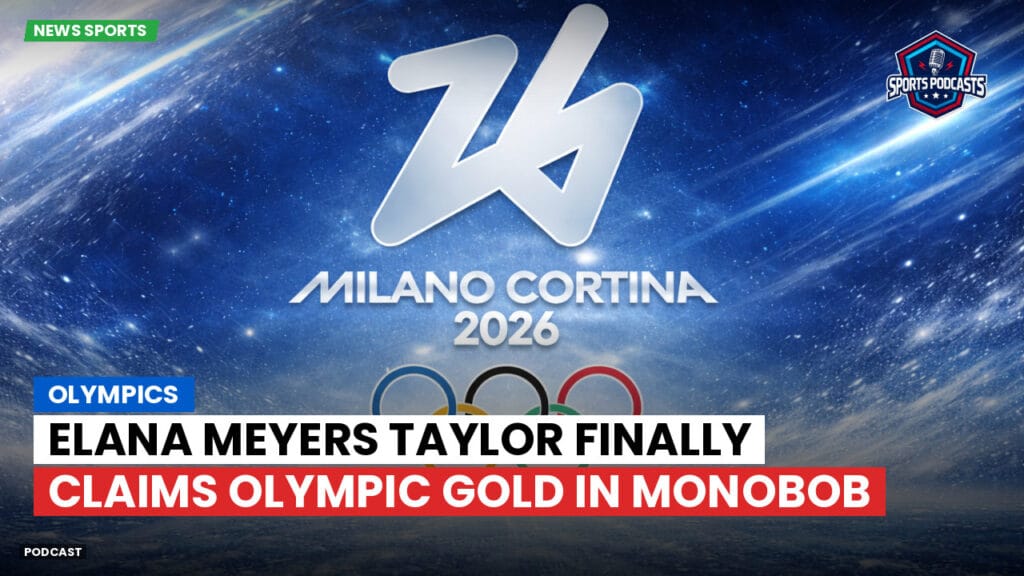 Jo 2026 Podcast: Olympics : Elana Meyers Taylor Finally Claims Olympic Gold in Monobob