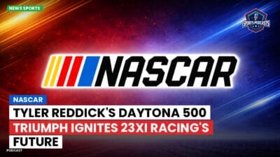 NASCAR Podcast: NASCAR : Tyler Reddick's Daytona 500 Triumph Ignites 23XI Racing's Future