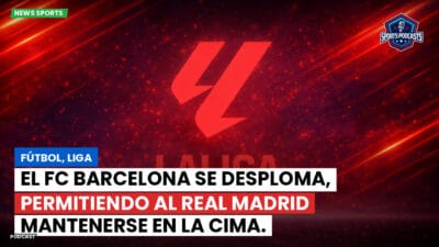 LaLiga Podcast: Fútbol, Liga: El FC Barcelona se desploma, permitiendo al Real Madrid mantenerse en la cima.