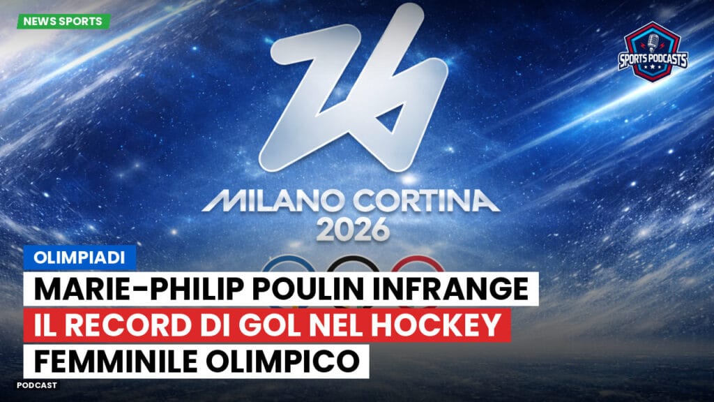 Jo 2026 Podcast: Olimpiadi : Marie-Philip Poulin infrange il record di gol nel hockey femminile olimpico