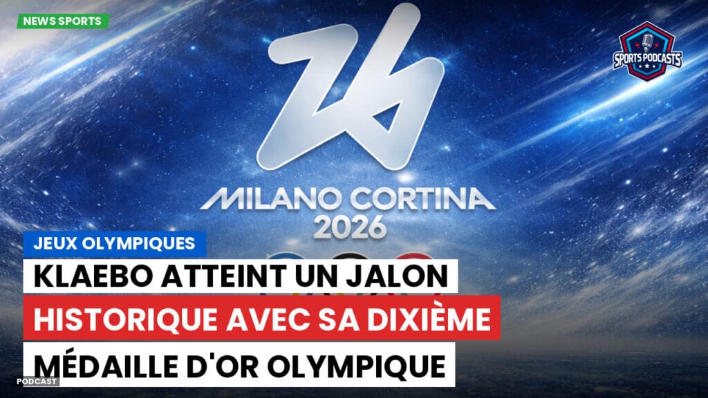 Jo 2026 Podcast: Jeux Olympiques : Klaebo atteint un jalon historique avec sa dixième médaille d'or olympique