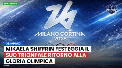 Olimpiadi 2026 Podcast: Olimpiadi : Mikaela Shiffrin festeggia il suo trionfale ritorno alla gloria olimpica