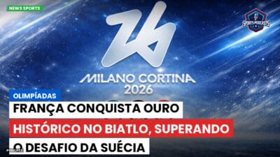 Olimpiadas 2026 Podcast: Olimpíadas: França Conquista Ouro Histórico no Biatlo, Superando o Desafio da Suécia