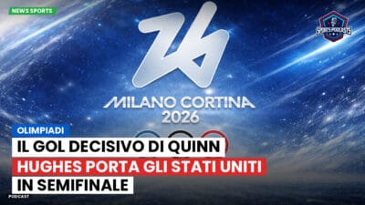 Olimpiadi 2026 Podcast: Olimpiadi : Il gol decisivo di Quinn Hughes porta gli Stati Uniti in semifinale
