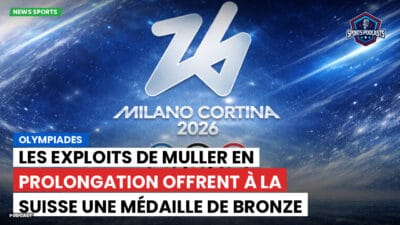 JO 2026 Podcast: Olympiades : Les exploits de Muller en prolongation offrent à la Suisse une médaille de bronze historique