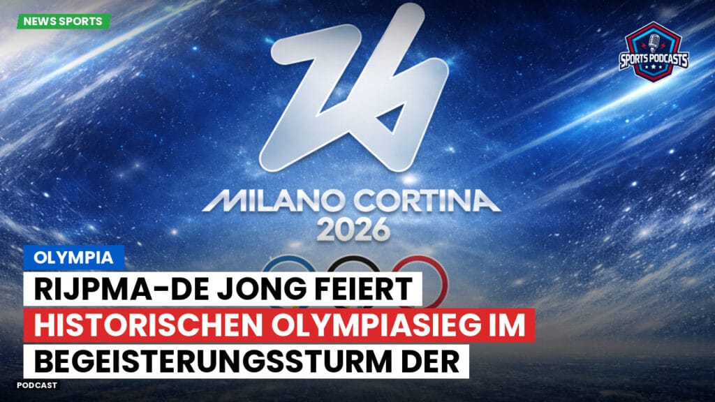 Jo 2026 Podcast: Olympia : Rijpma-de Jong feiert historischen Olympiasieg im Begeisterungssturm der niederländischen Fans