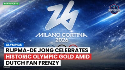 Olympics 2026 Podcast: Olympics : Rijpma-de Jong Celebrates Historic Olympic Gold Amid Dutch Fan Frenzy