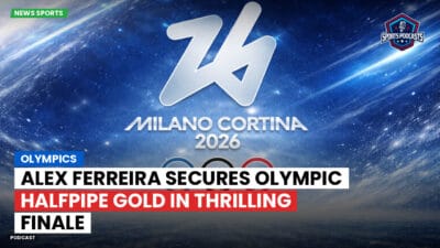 Olympics 2026 Podcast: Olympics : Alex Ferreira secures Olympic Halfpipe Gold in thrilling finale