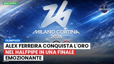 Olimpiadi 2026 Podcast: Olimpiadi : Alex Ferreira conquista l'oro nel Halfpipe in una finale emozionante