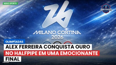 Olimpiadas 2026 Podcast: Olimpíadas: Alex Ferreira conquista ouro no Halfpipe em uma emocionante final