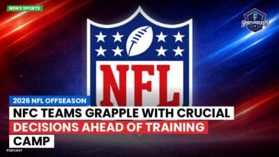 NFL Podcast: 2026 NFL Offseason : NFC Teams Grapple with Crucial Decisions Ahead of Training Camp