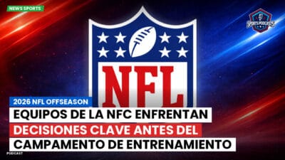 NFL Podcast: 2026 NFL Offseason : Equipos de la NFC enfrentan decisiones clave antes del campamento de entrenamiento