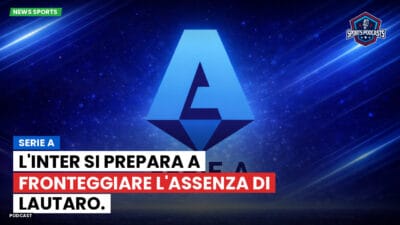 Serie A Podcast: Serie A : L'Inter si prepara a fronteggiare l'assenza di Lautaro.