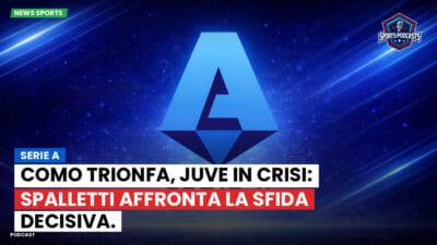 Serie A Podcast: Serie A : Como trionfa, Juve in crisi: Spalletti affronta la sfida decisiva.