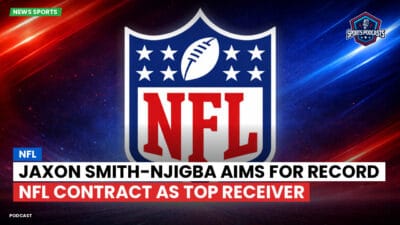 NFL Podcast: NFL : Jaxon Smith-Njigba Aims for Record NFL Contract as Top Receiver