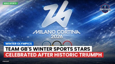 Olympics 2026 Podcast: Winter Olympics : Team GB's winter sports stars celebrated after historic triumph
