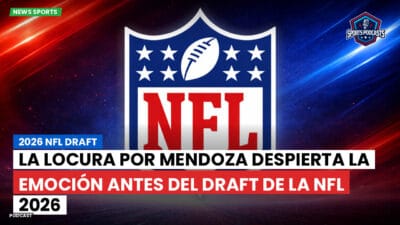 NFL Podcast: 2026 NFL Draft : La locura por Mendoza despierta la emoción antes del Draft de la NFL 2026