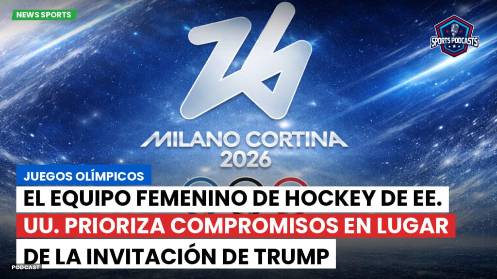 Jo 2026 Podcast: Juegos Olímpicos: El equipo femenino de hockey de EE. UU. prioriza compromisos en lugar de la invitación de Trump