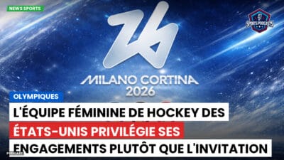 JO 2026 Podcast: Olympiques : L'équipe féminine de hockey des États-Unis privilégie ses engagements plutôt que l'invitation de Trump