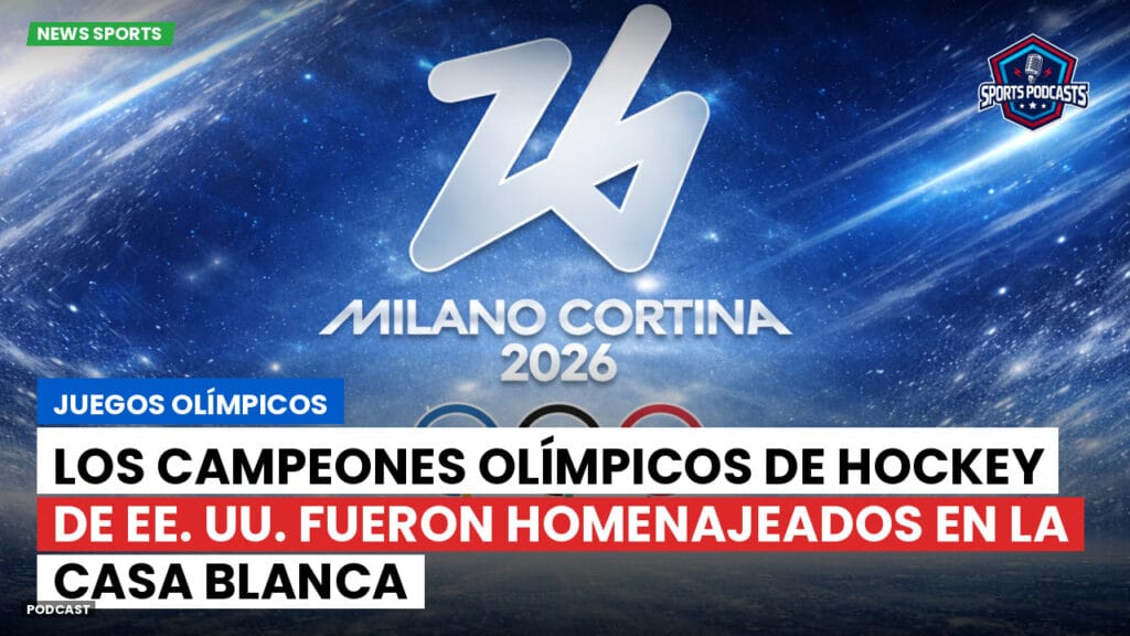 Jo 2026 Podcast: Juegos Olímpicos: Los campeones olímpicos de hockey de EE. UU. fueron homenajeados en la Casa Blanca