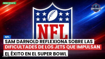 NFL Podcast: NFL : Sam Darnold reflexiona sobre las dificultades de los Jets que impulsan el éxito en el Super Bowl