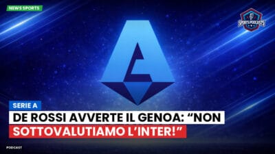Serie A Podcast: Serie A : De Rossi avverte il Genoa: “Non sottovalutiamo l’Inter!”