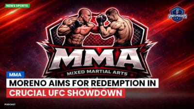 MMA Podcast: MMA : Moreno Aims for Redemption in Crucial UFC Showdown