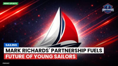 Sailing Podcast: Mark Richards' Partnership Fuels Future of Young Sailors