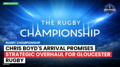 Rugby Championship Podcast: Rugby Championship : Chris Boyd's Arrival Promises Strategic Overhaul for Gloucester Rugby