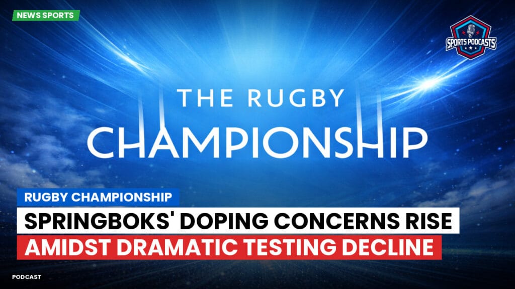 Rugby Championship Podcast: Rugby Championship : Springboks' Doping Concerns Rise Amidst Dramatic Testing Decline